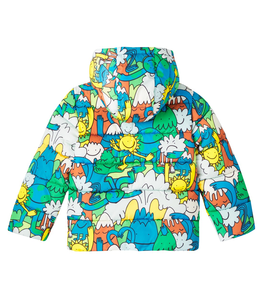 Printed puffer jacket | Stella McCartney Kids