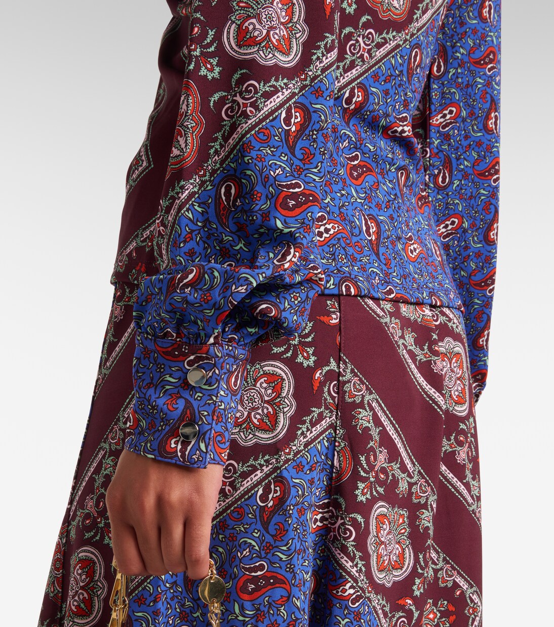 Bedruckte Bluse | Rabanne