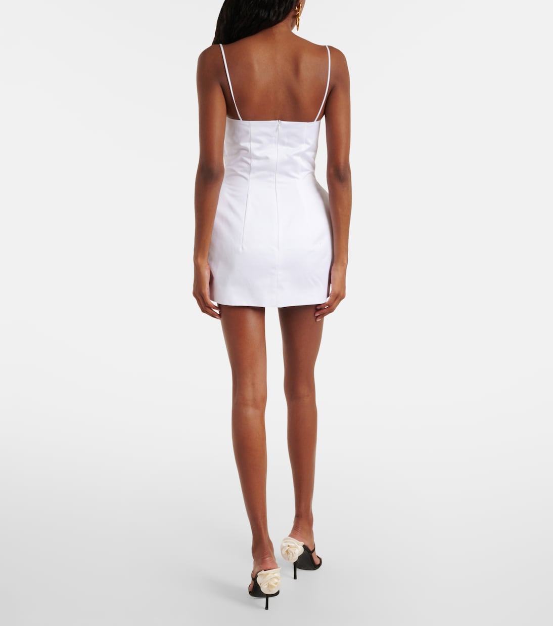 Cotton bustier minidress | Magda Butrym