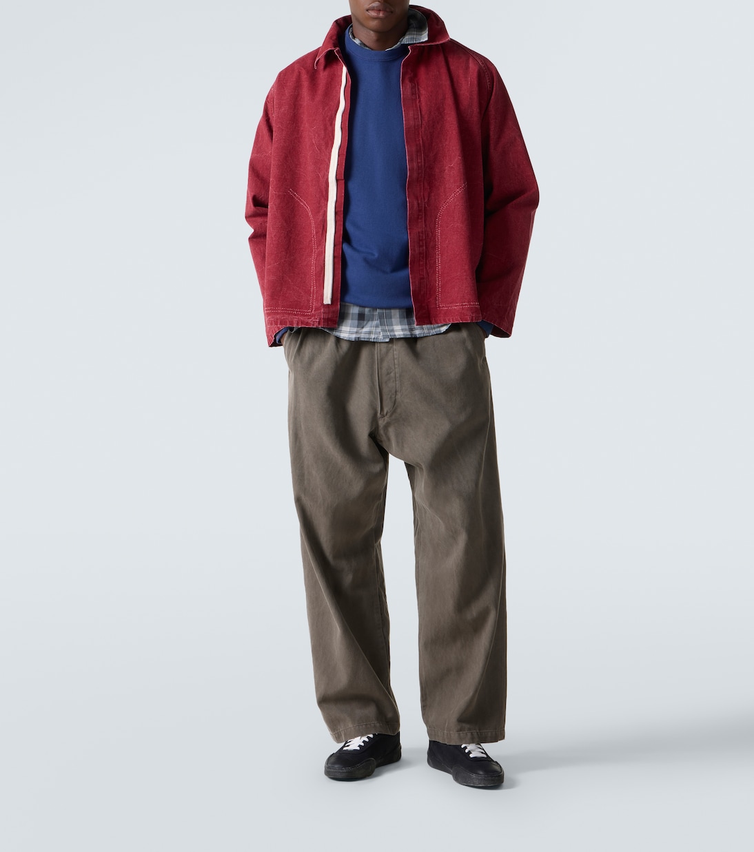 Longsleeve Vintage aus Baumwoll-Jersey | A.Presse