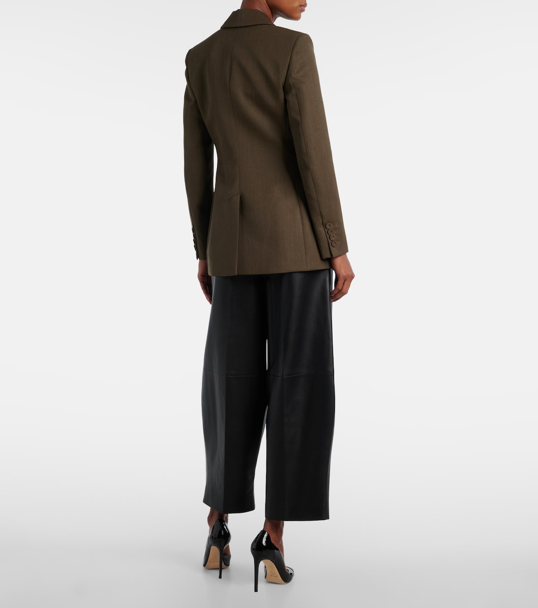 Hose Dash aus Leder | Altuzarra