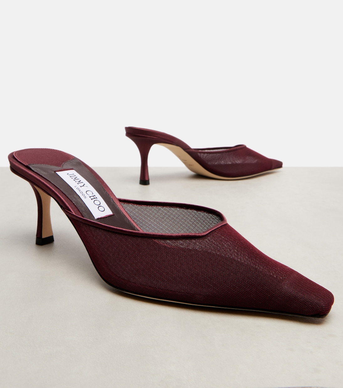 Vivi 65 mesh mules | Jimmy Choo