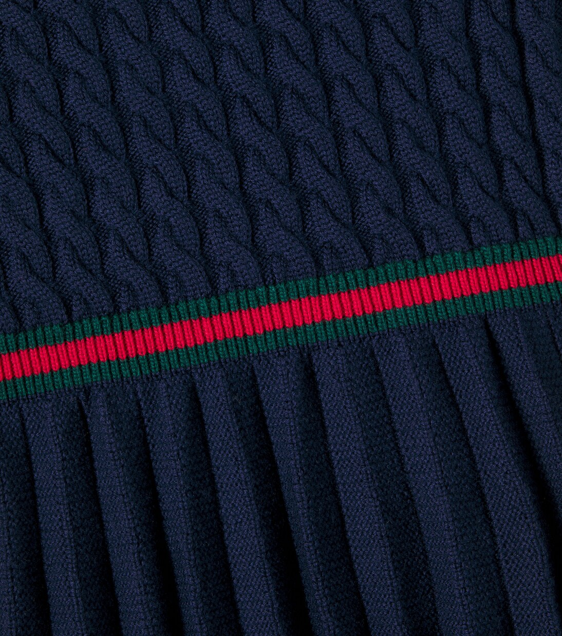 Robe Webstripe en laine | Gucci Kids