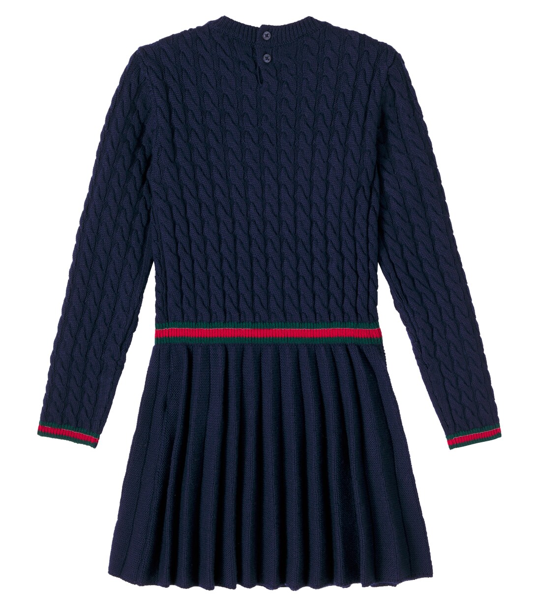 Robe Webstripe en laine | Gucci Kids