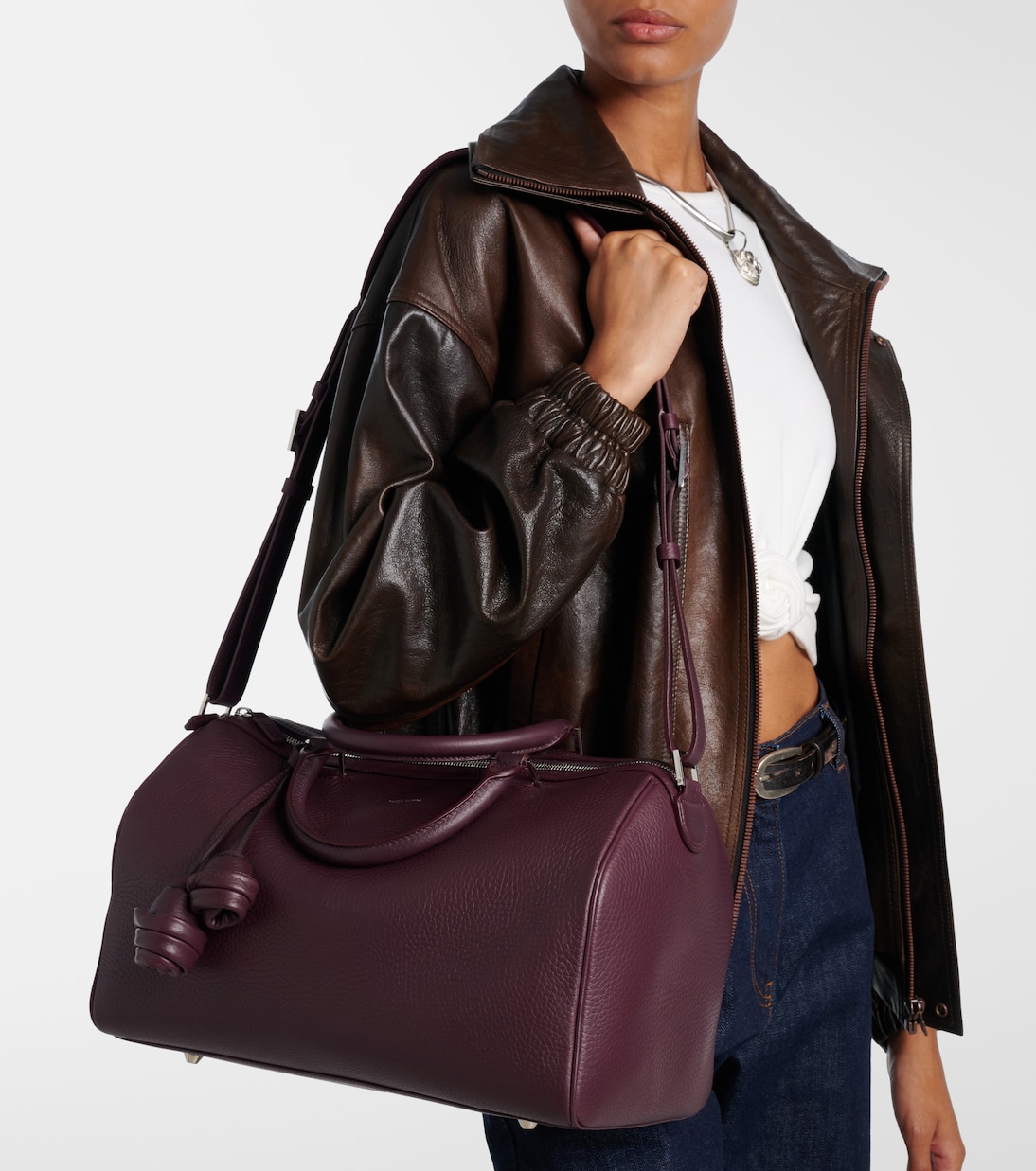 Varsovia leather duffel bag | Magda Butrym