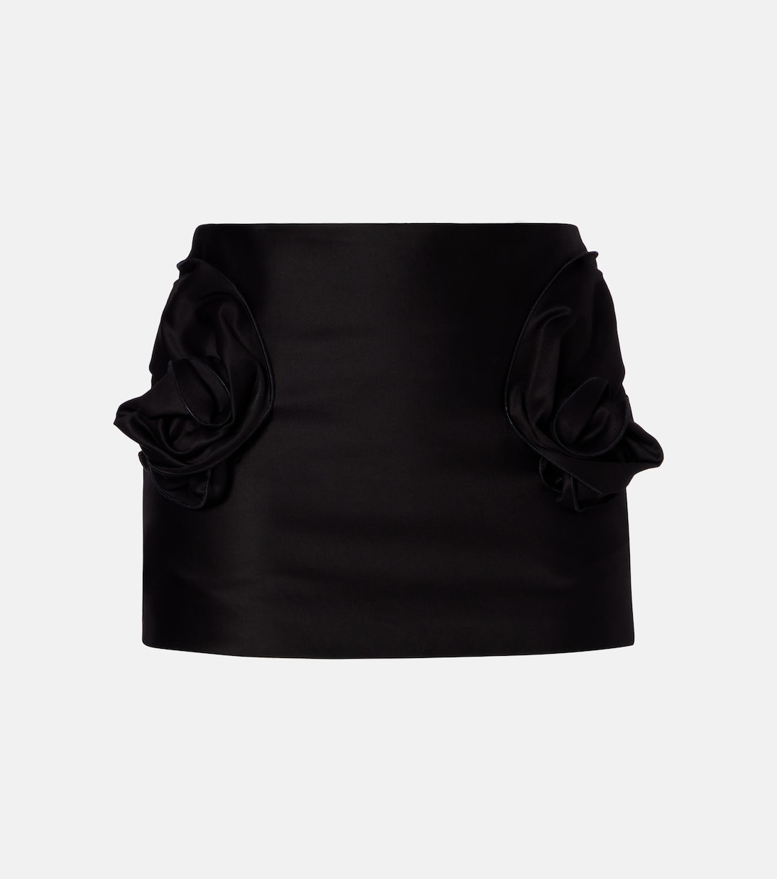 Minifalda de algodón con apliques florales | Magda Butrym