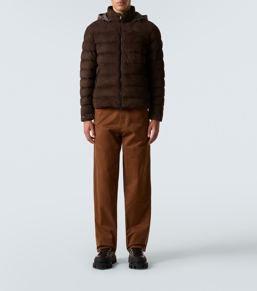 Arneb suede down jacket | Moncler