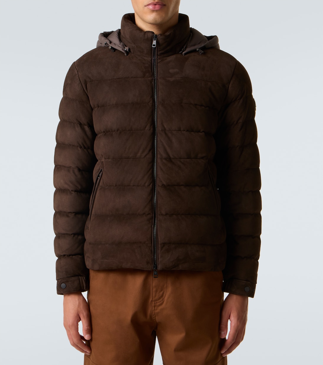Arneb suede down jacket | Moncler