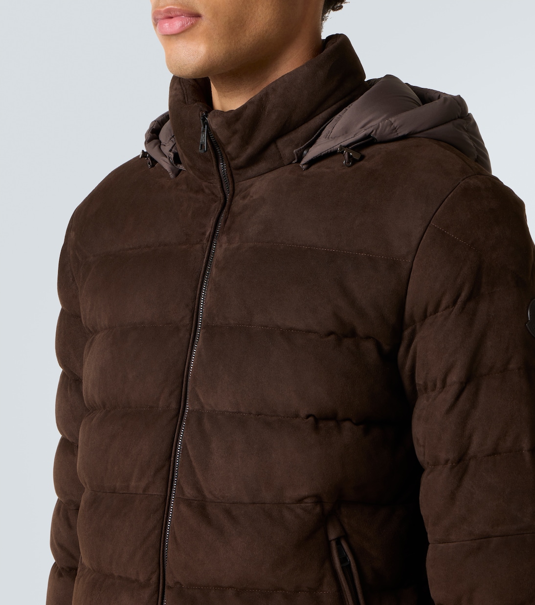 Arneb suede down jacket | Moncler