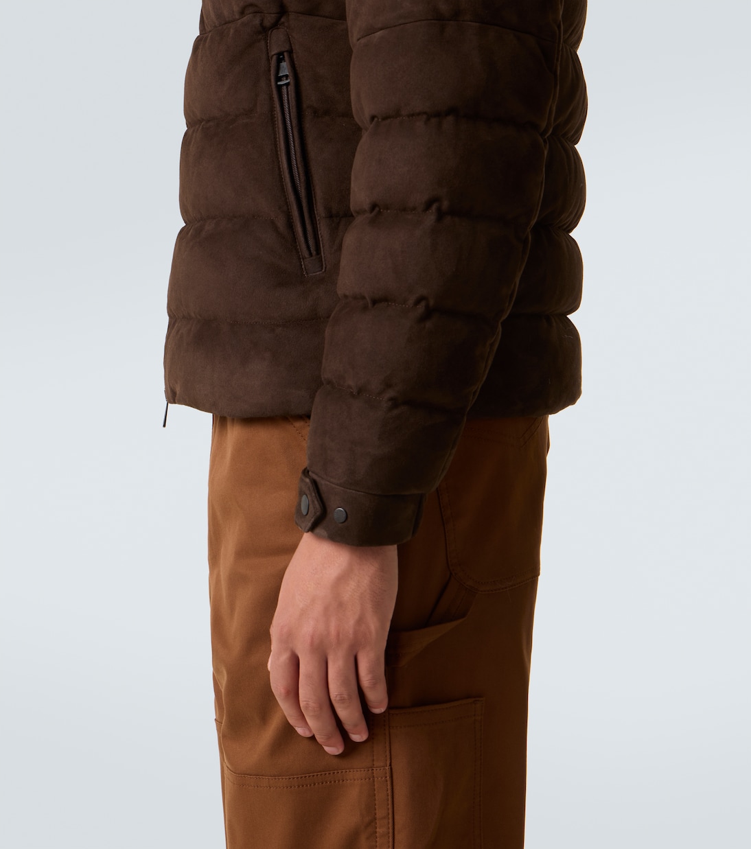 Arneb suede down jacket | Moncler