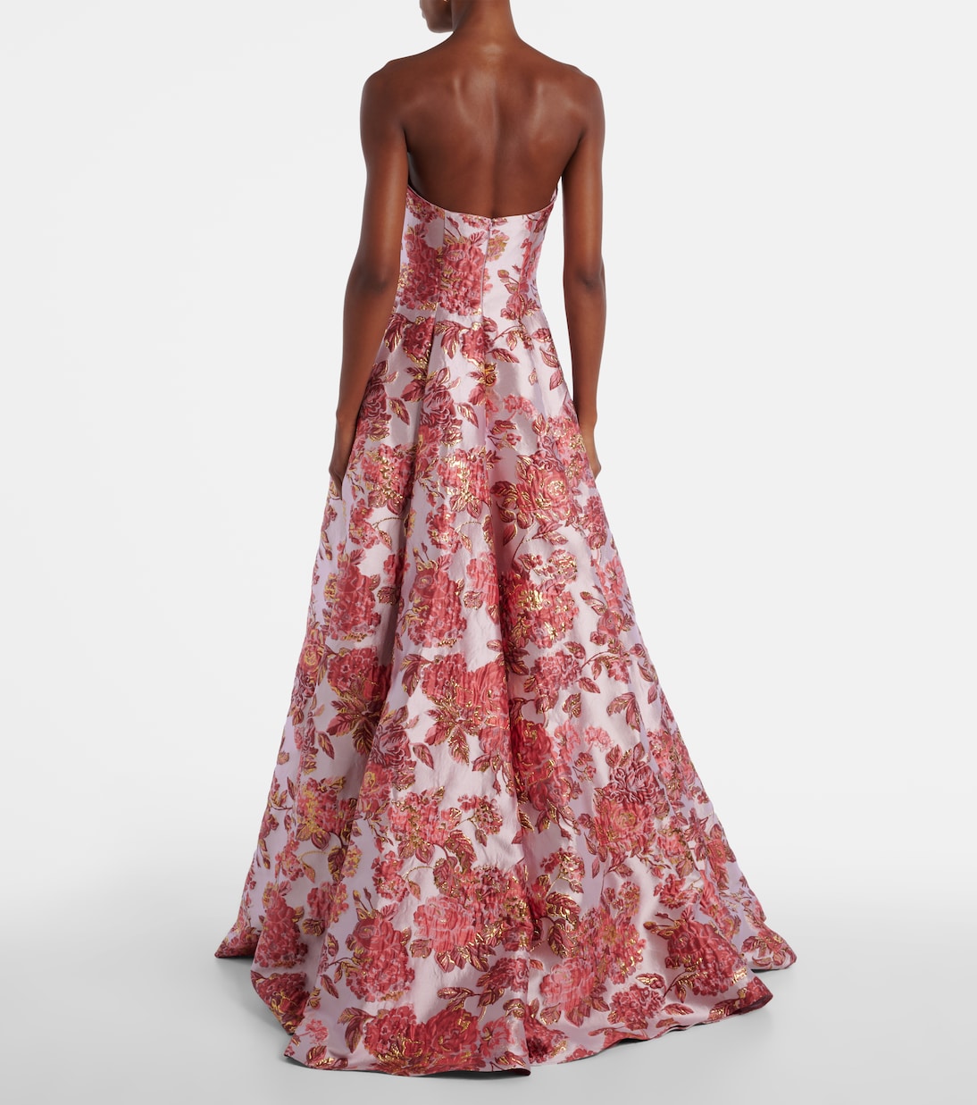 Laila floral brocade gown | Markarian