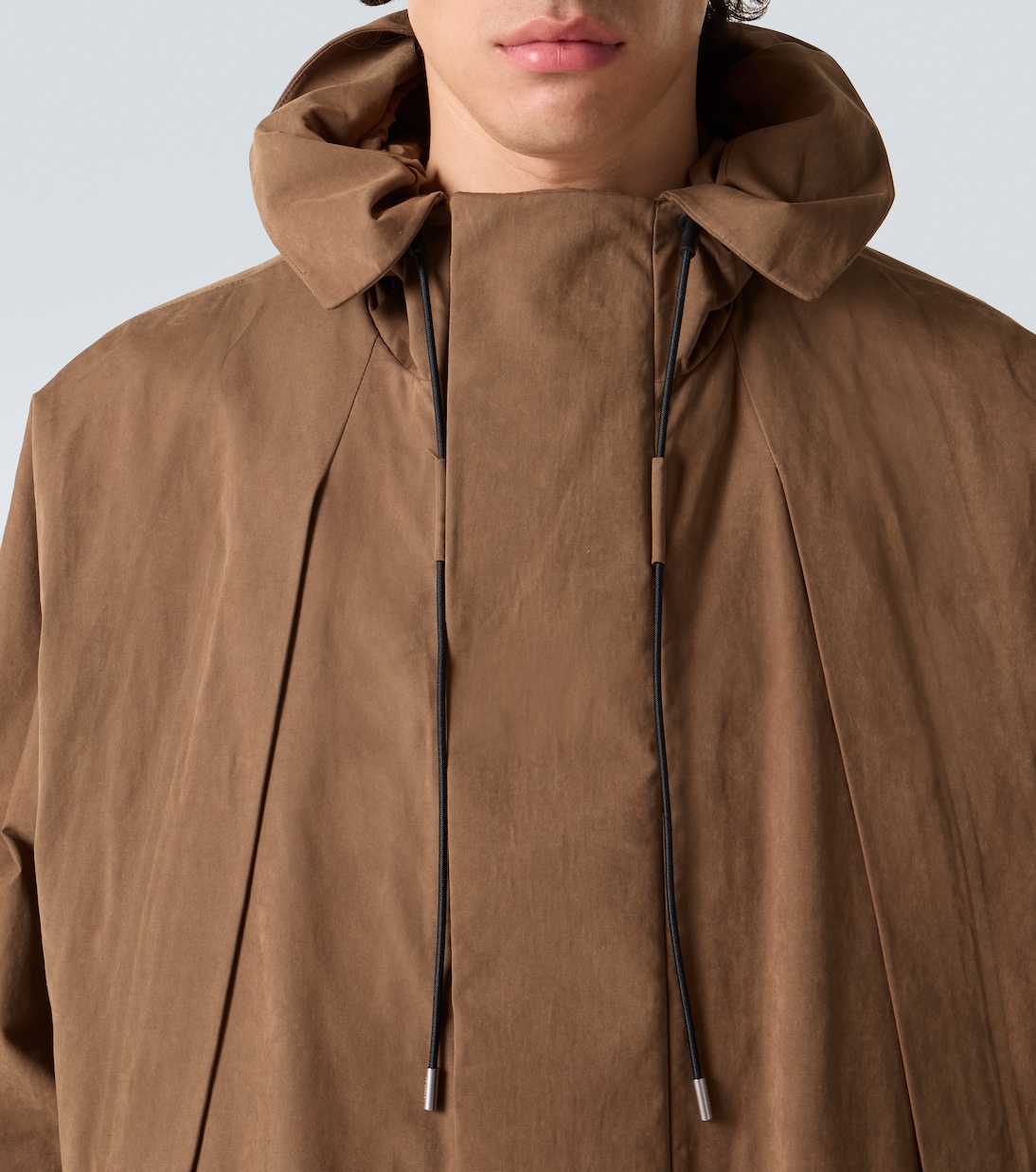 x On hooded technical jacket  | Loewe