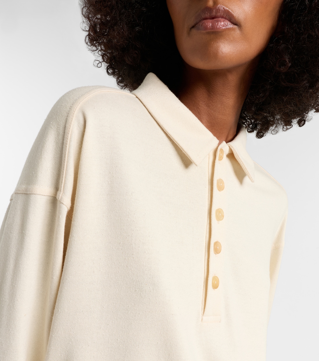 Polo Faithful en soie | Khaite