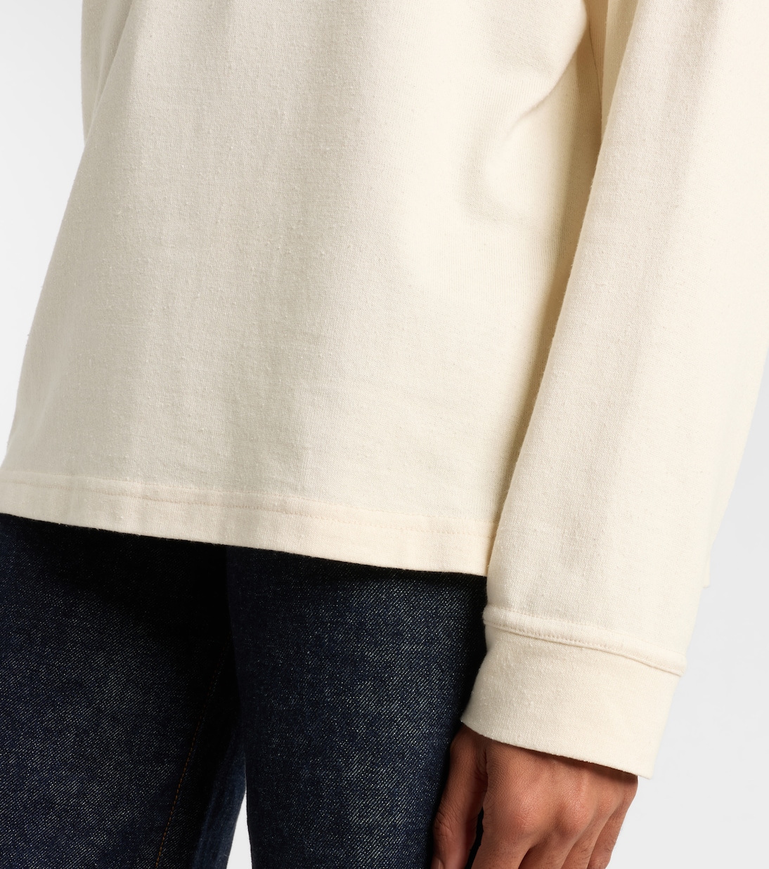 Polo Faithful en soie | Khaite