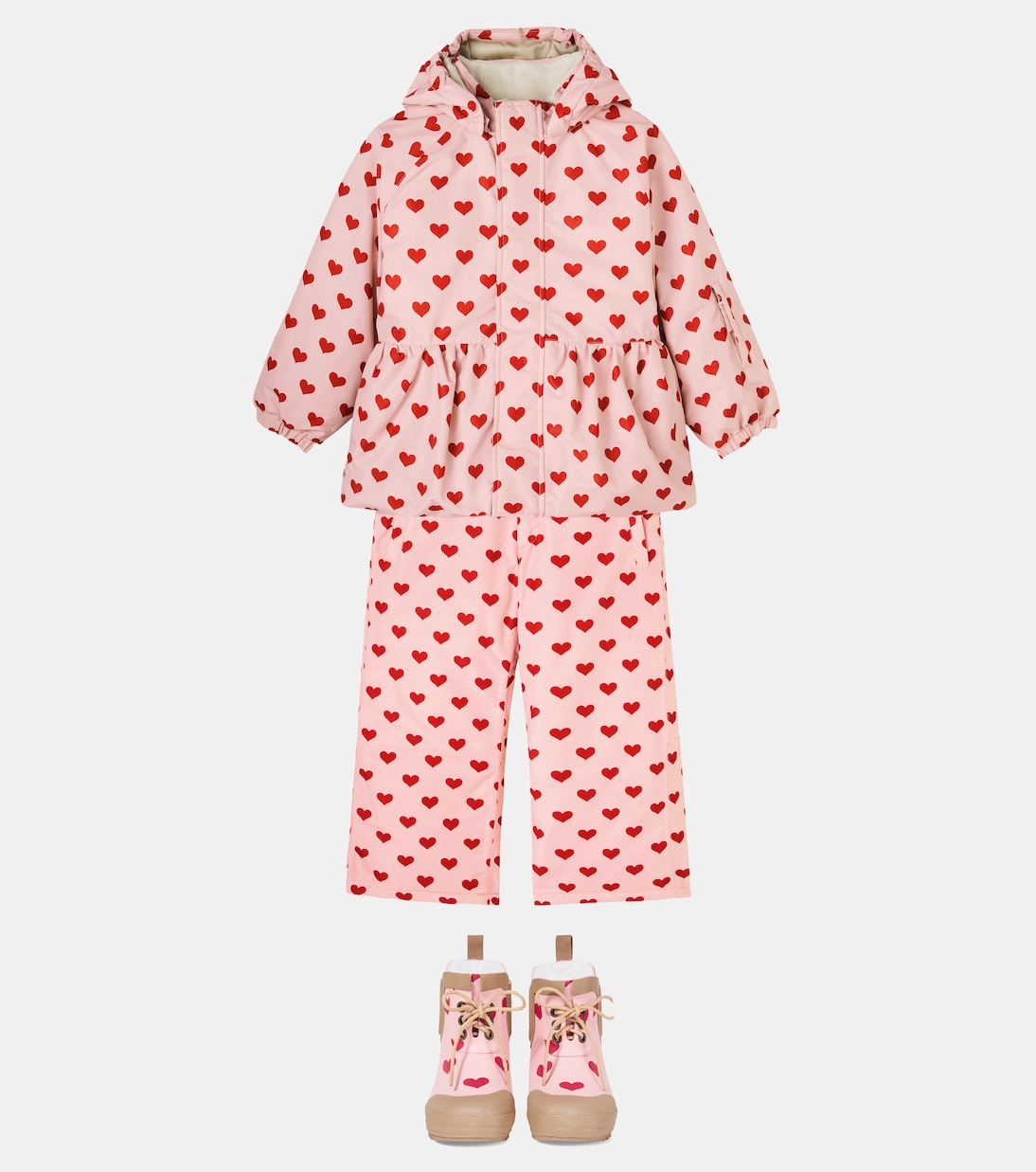 Mismou hooded printed jacket | Konges Sløjd