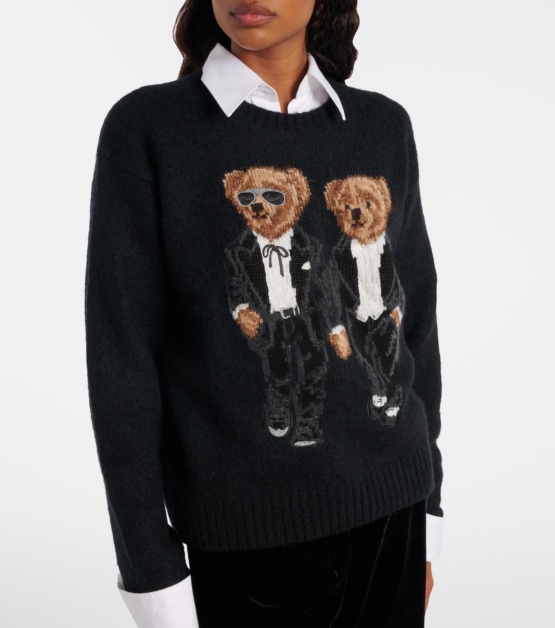 Polo Bear wool-blend sweater | Polo Ralph Lauren