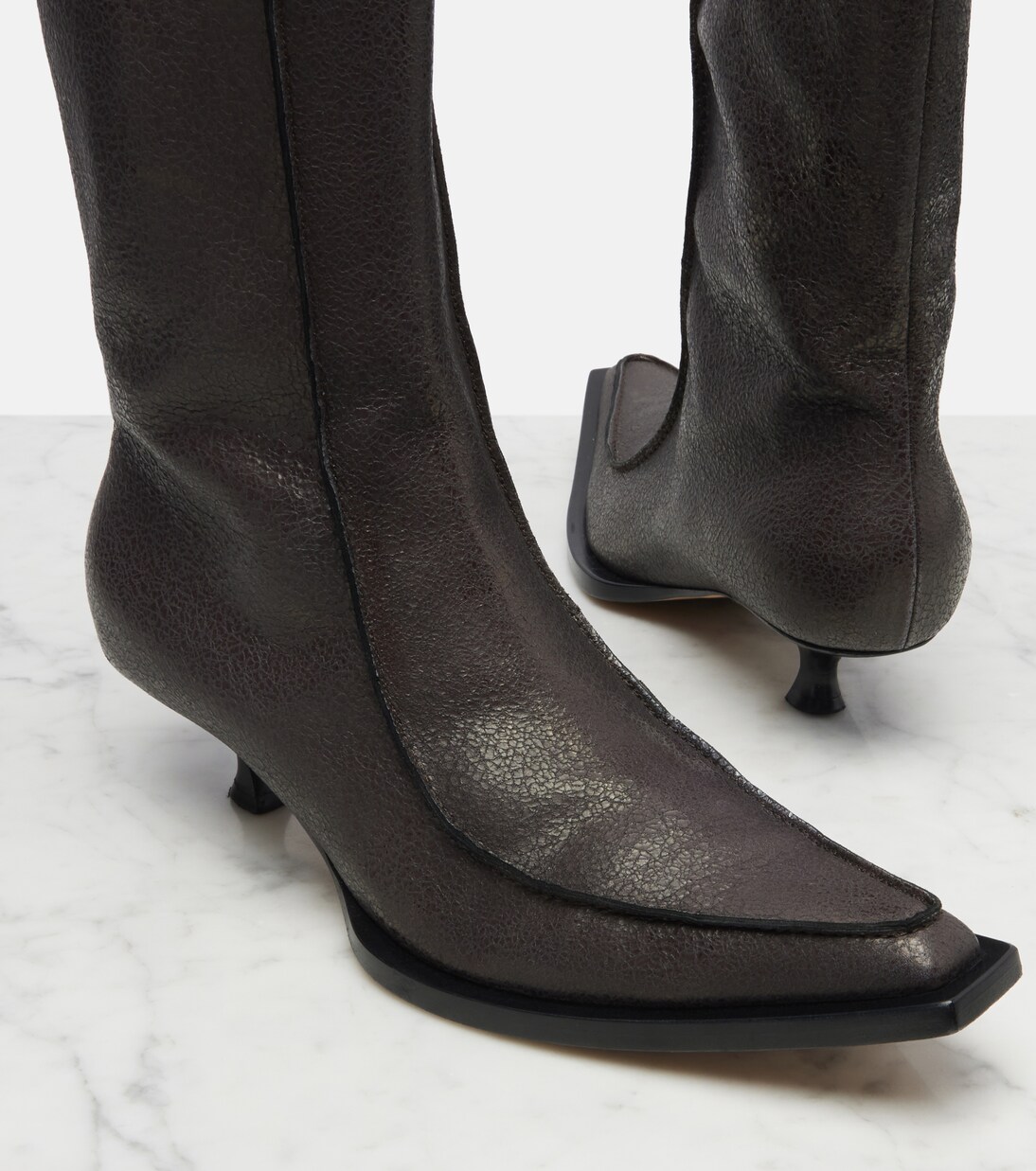 Jodi leather ankle boots | Calvin Klein Collection