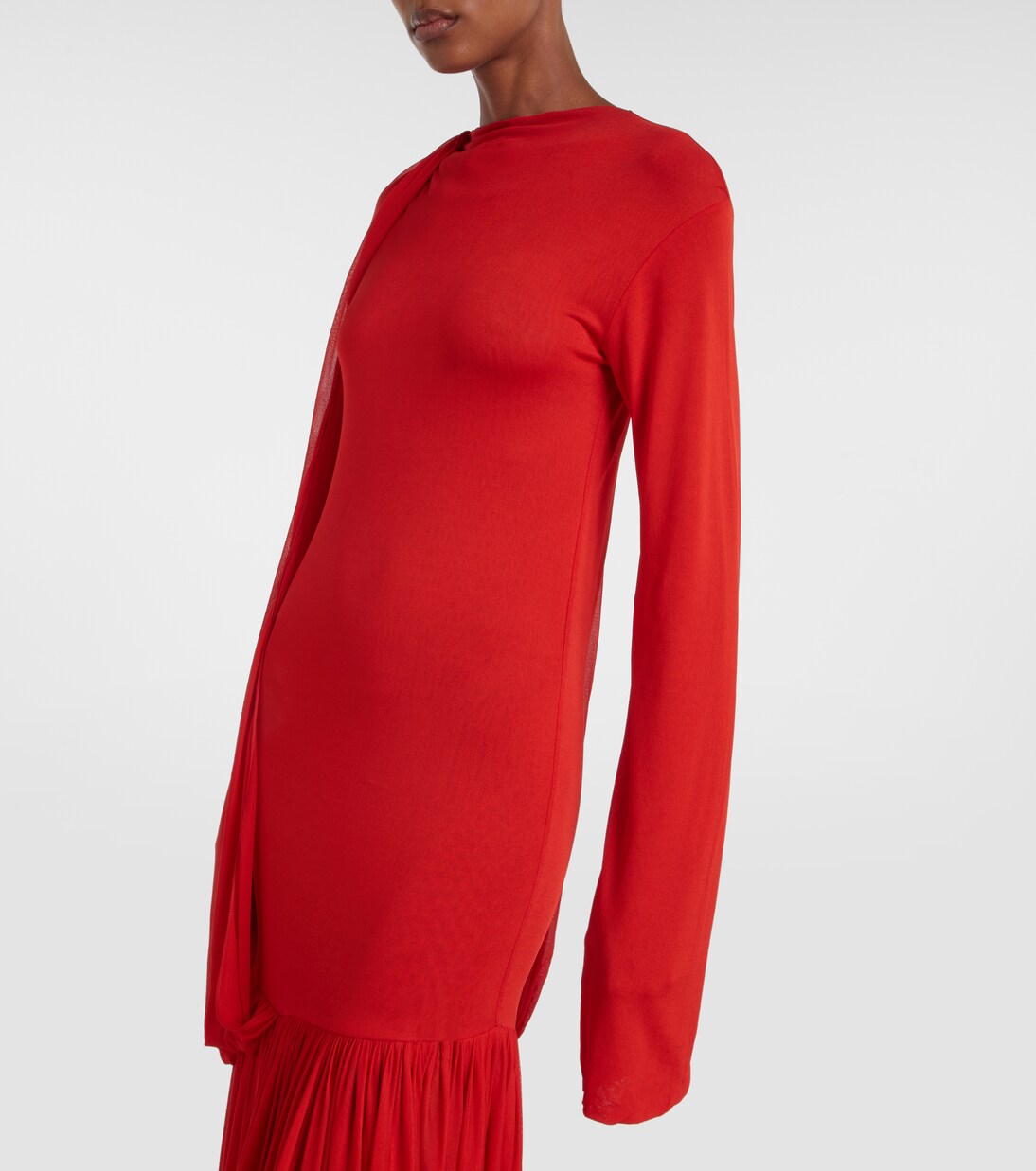 Sara draped jersey gown | Calvin Klein Collection