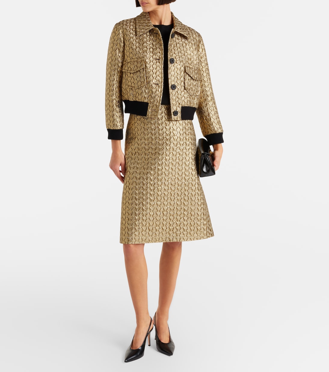 Cropped-Blouson Golden Hour | Dorothee Schumacher