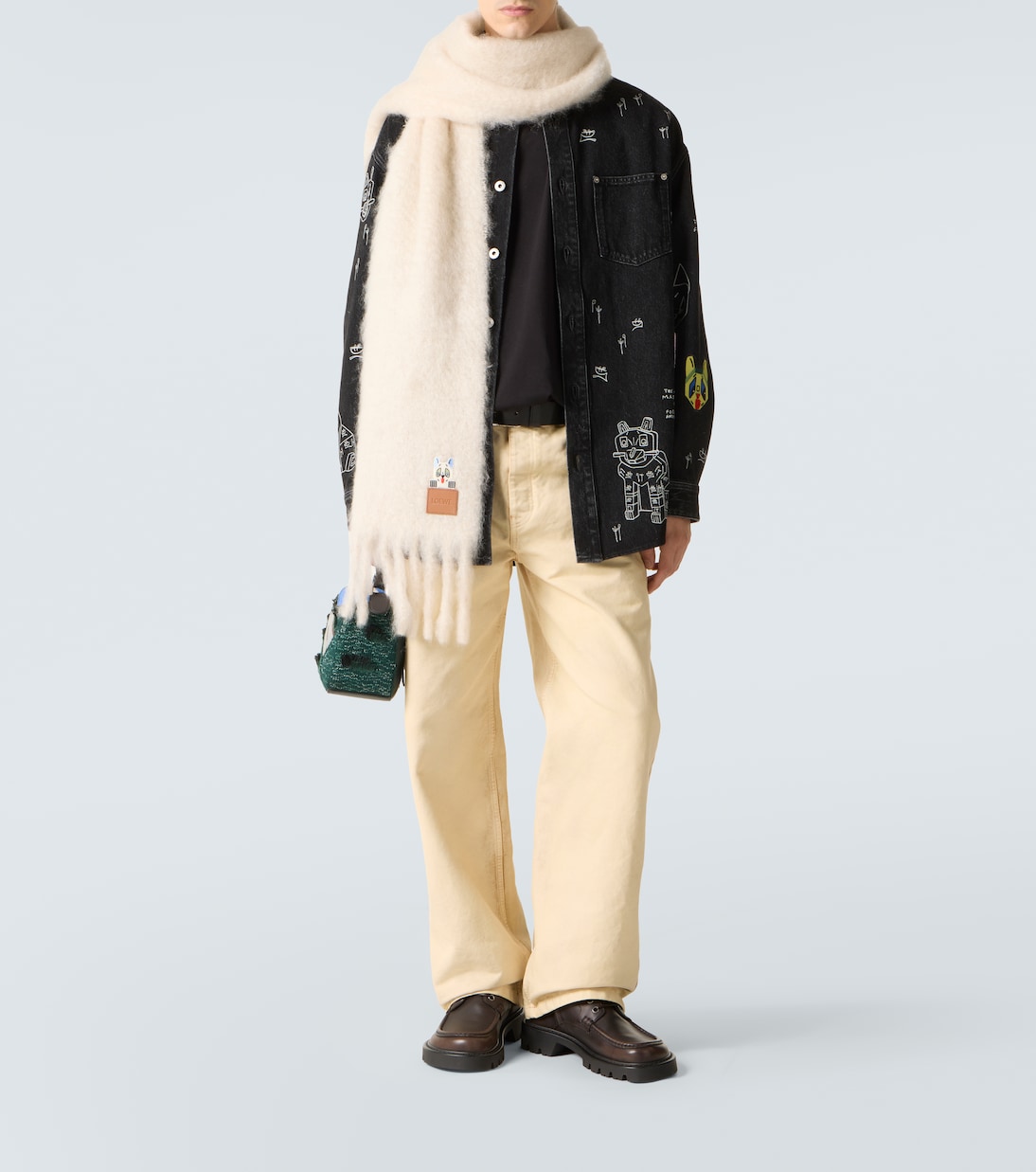 X Louis Wain T-Shirt aus Baumwoll-Jersey | Loewe