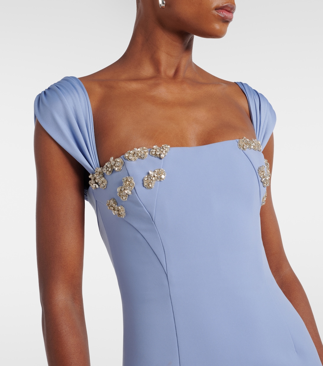 Malia embellished crêpe corset gown | Rachel Gilbert