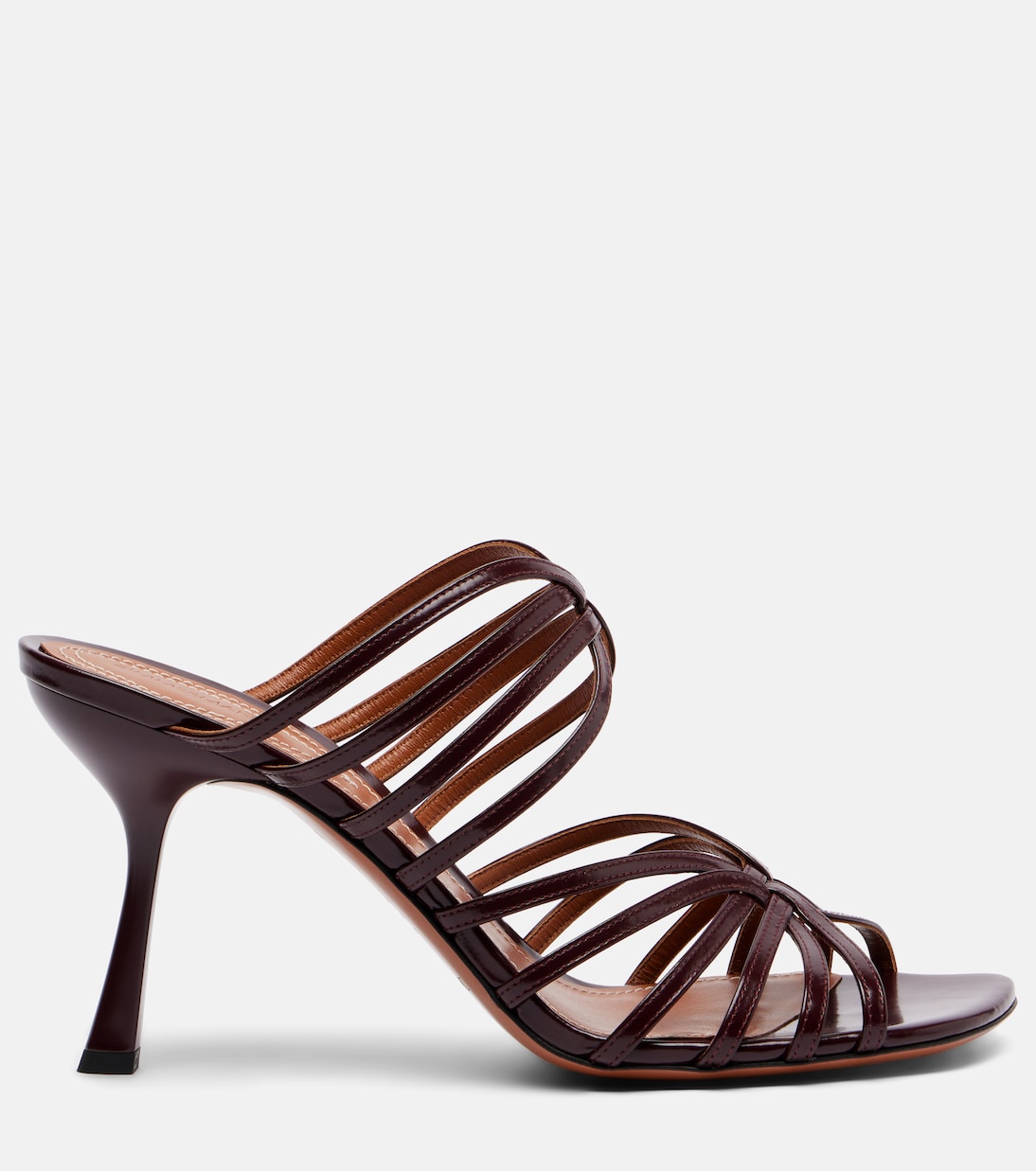 Aura 85 patent leather mules | Zimmermann