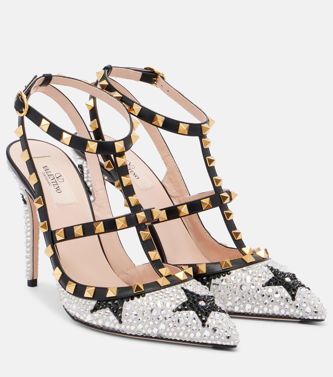 Pumps Rockstud 100 mit Kristallen | Valentino Garavani