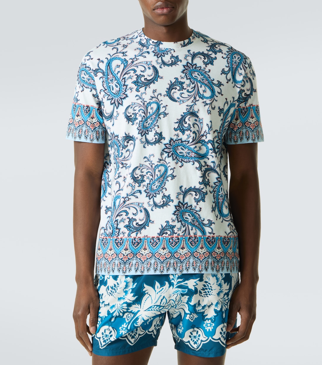 Paisley cotton T-shirt | Etro