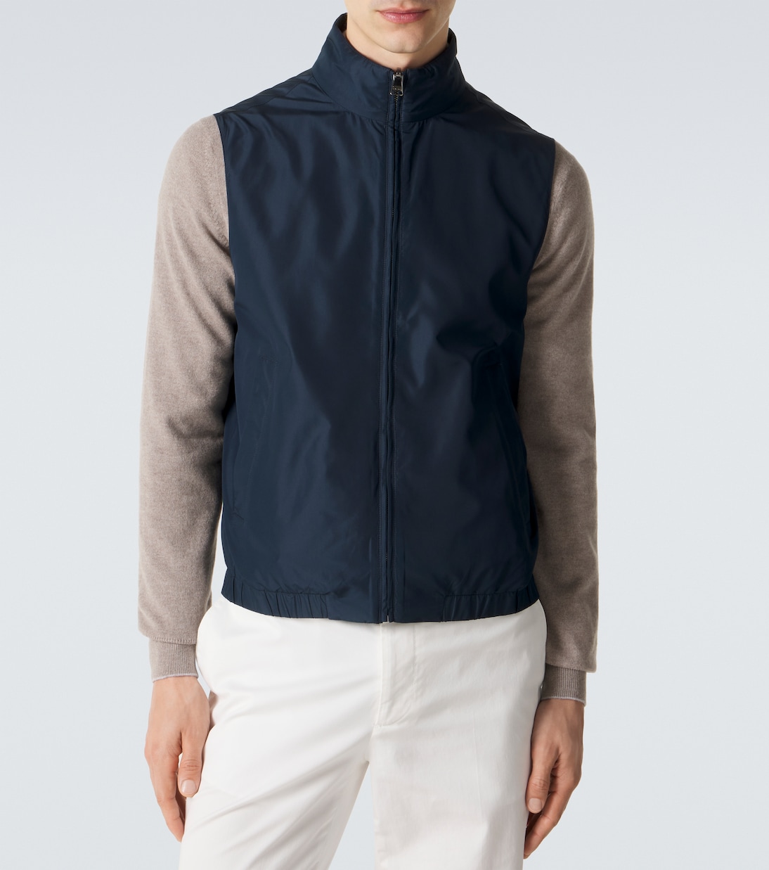 Veste sans manches réversible | Canali