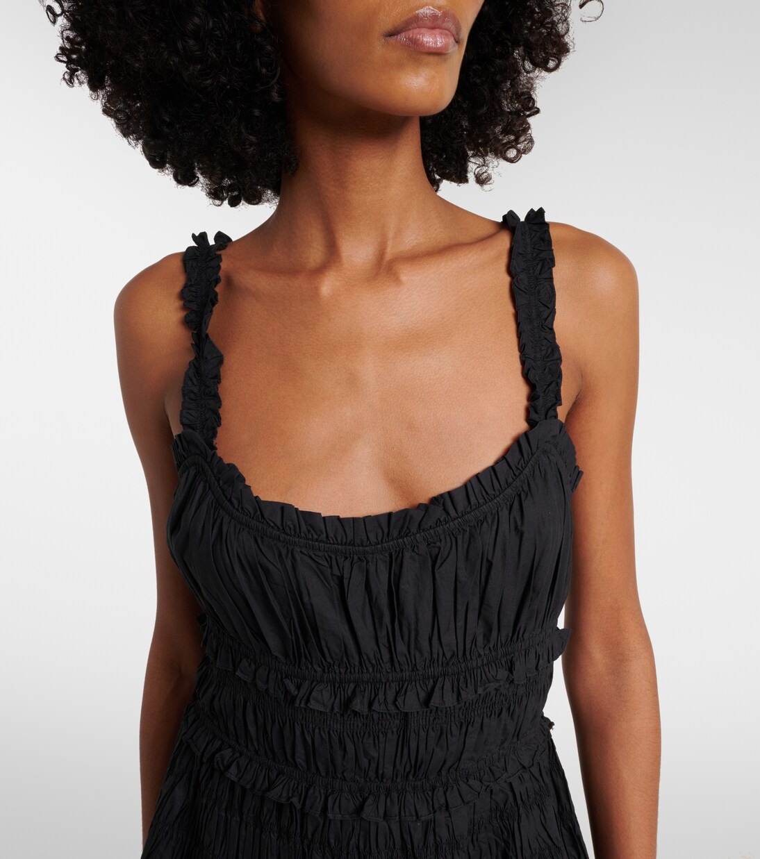 Midikleid Marianne aus Baumwollpopeline | Dôen