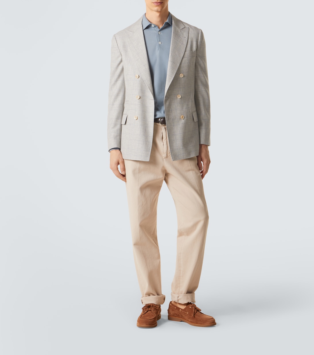 Cotton polo sweater | Brunello Cucinelli