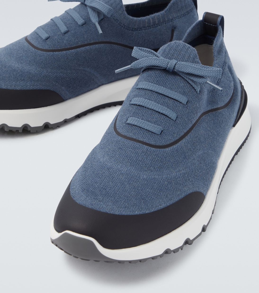 Techno knitted sneakers | Brunello Cucinelli