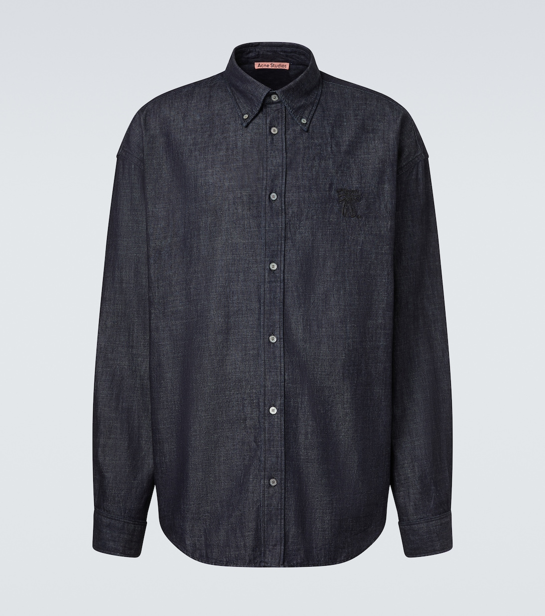 Embroidered denim shirt | Acne Studios