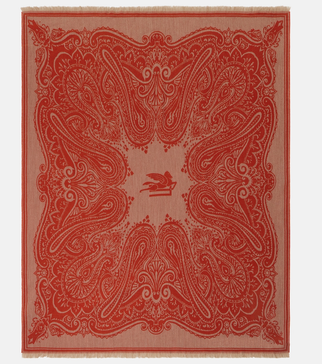 Paisley wool jacquard throw | Etro