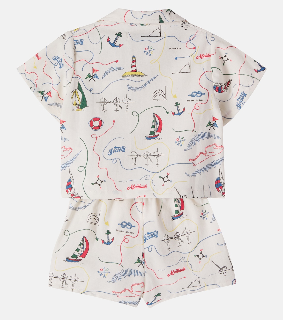 Baby Clove printed shirt and shorts set | The New Society