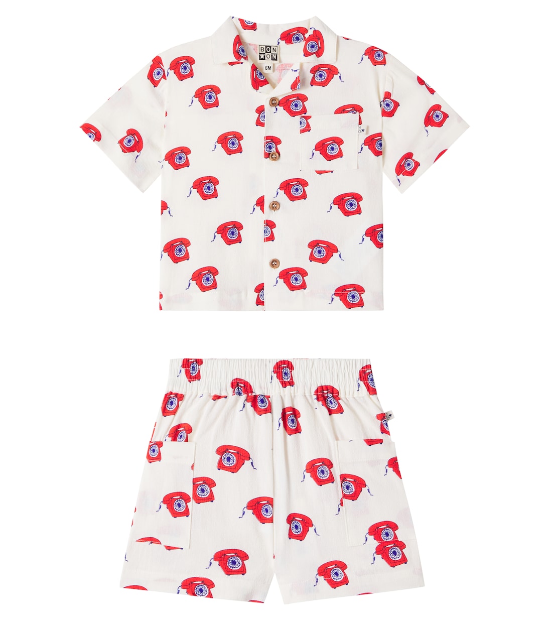 Baby Las Vegas shirt and Lois shorts set | Bonton
