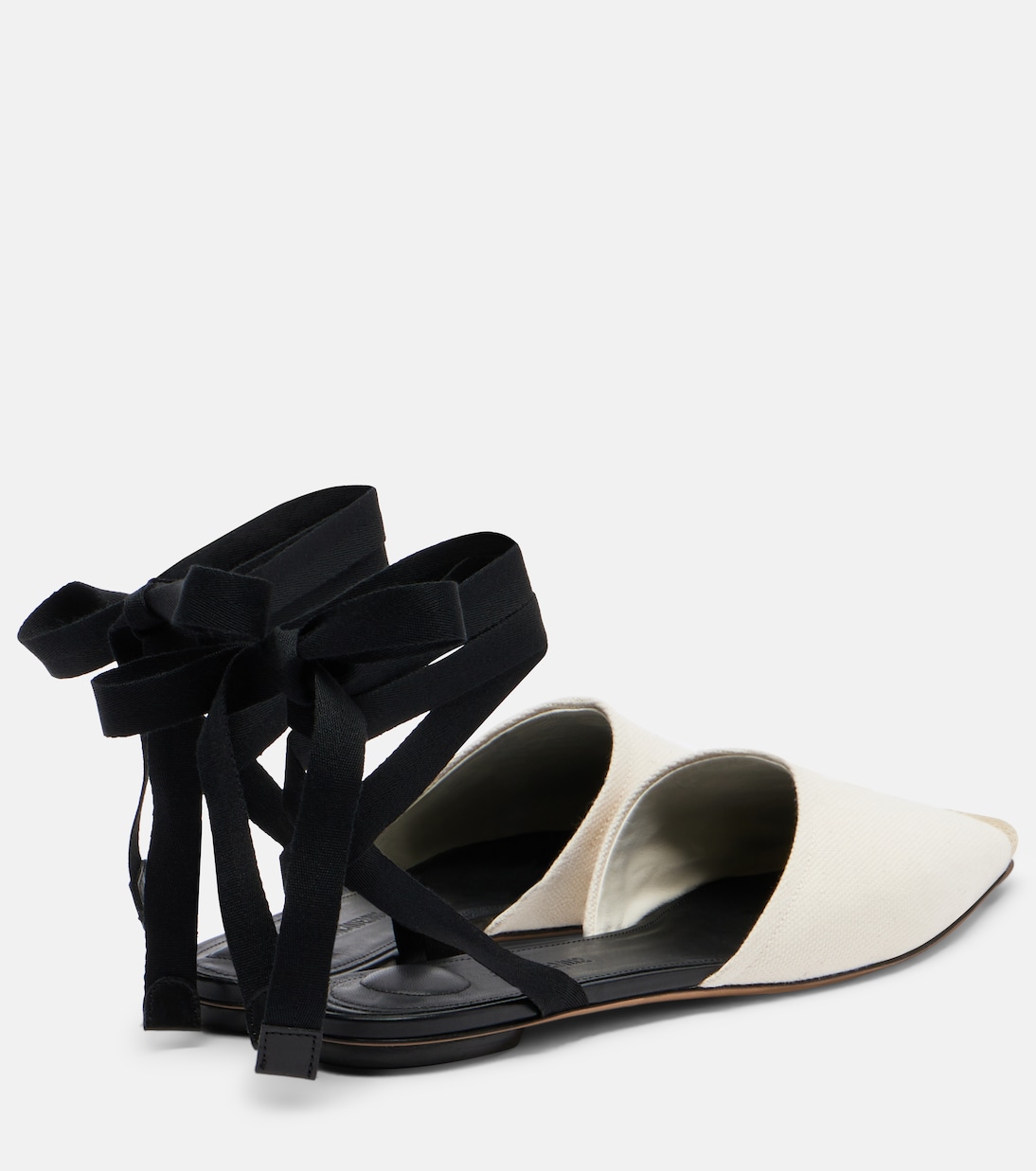 Embroidered canvas flats | Jacquemus