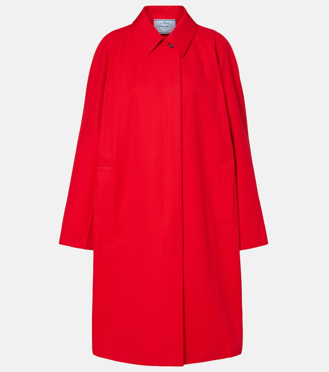 Gabardine car coat | Prada