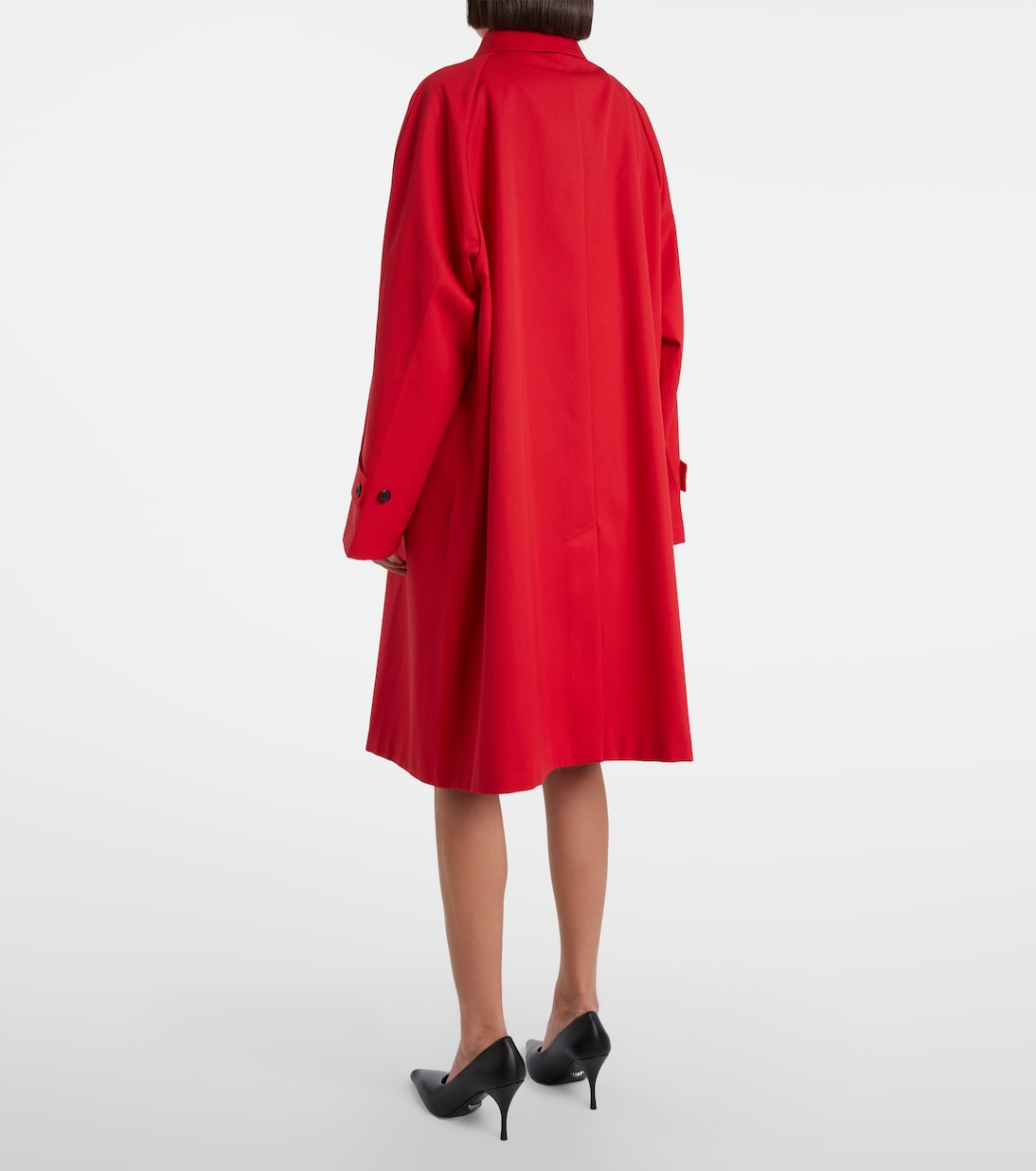 Gabardine car coat | Prada