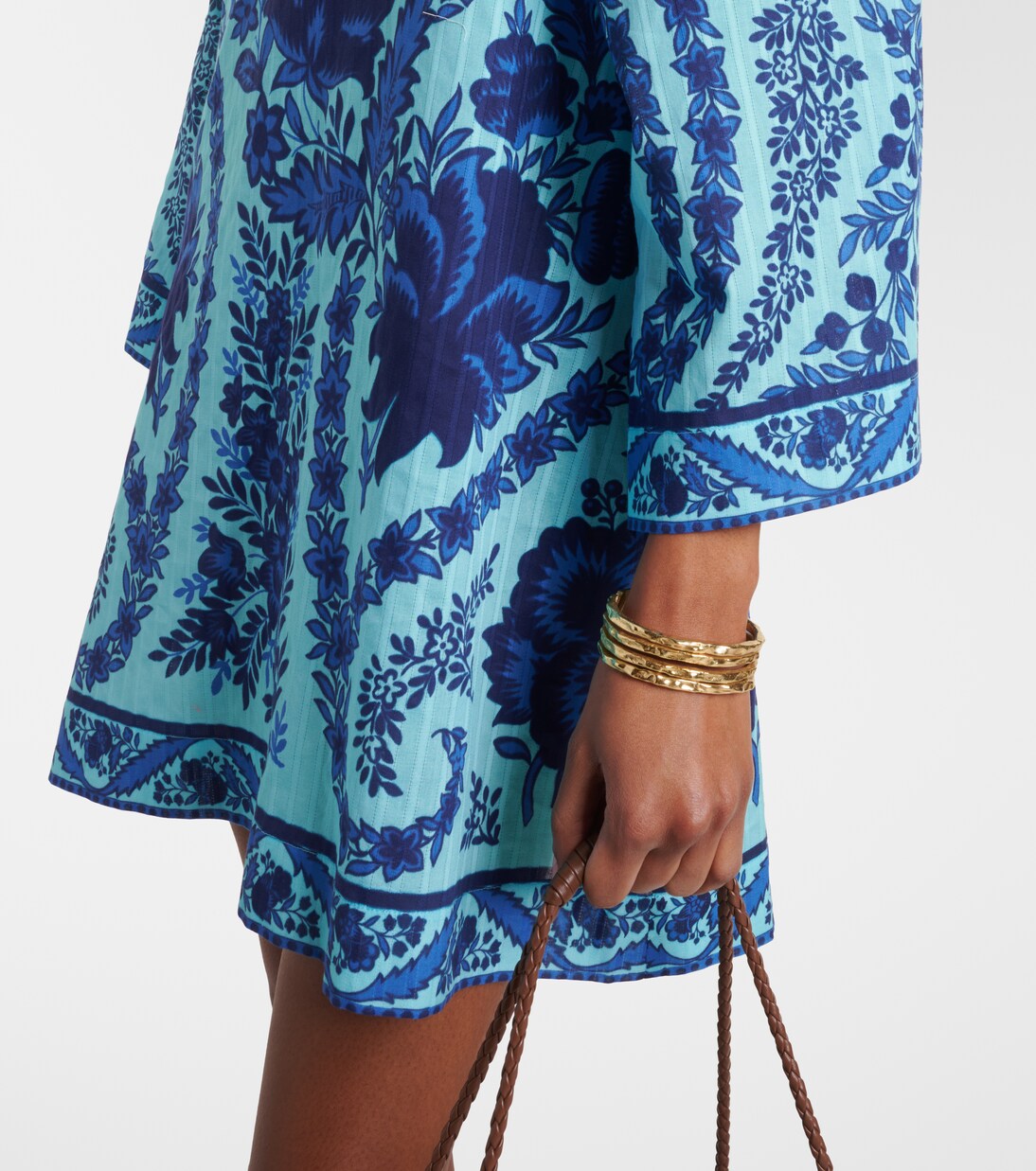 Paisley oversized cotton minidress | Etro