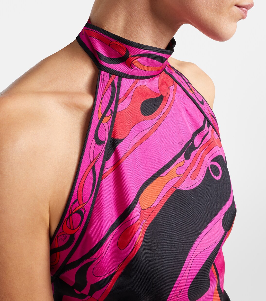 Top Iride aus Seiden-Twill | Pucci