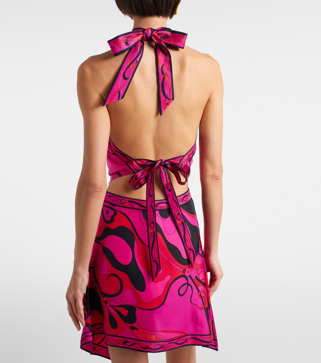 Top Iride aus Seiden-Twill | Pucci