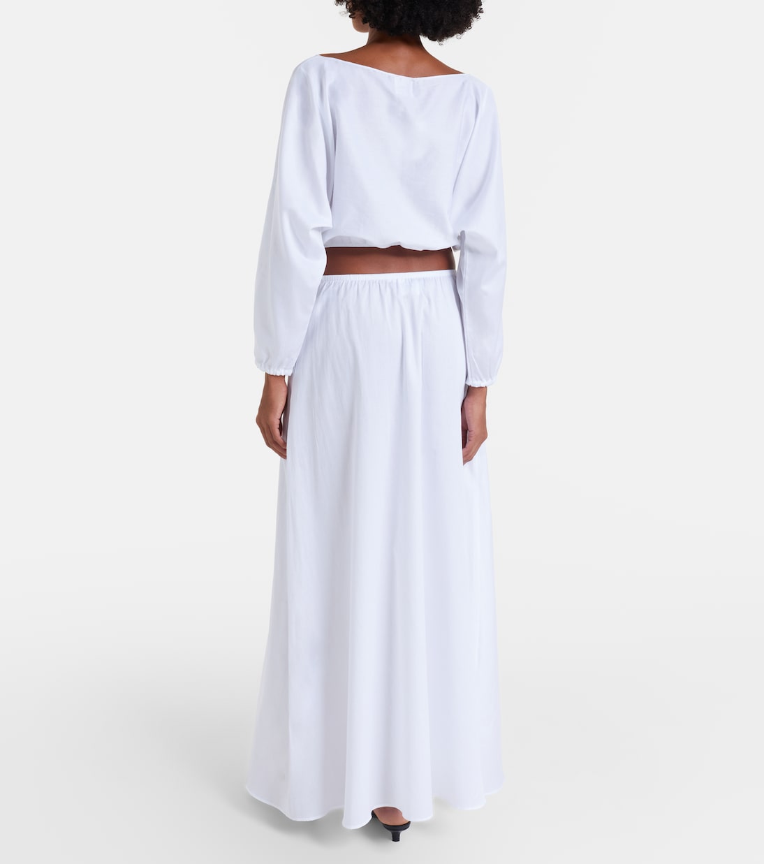 Yoko cotton maxi skirt | Leset