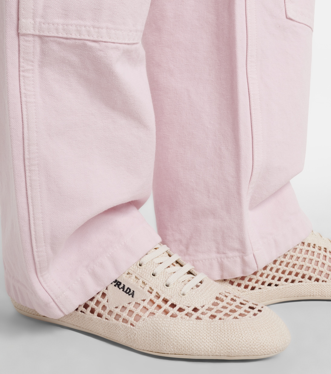 Collapse crochet sneakers | Prada