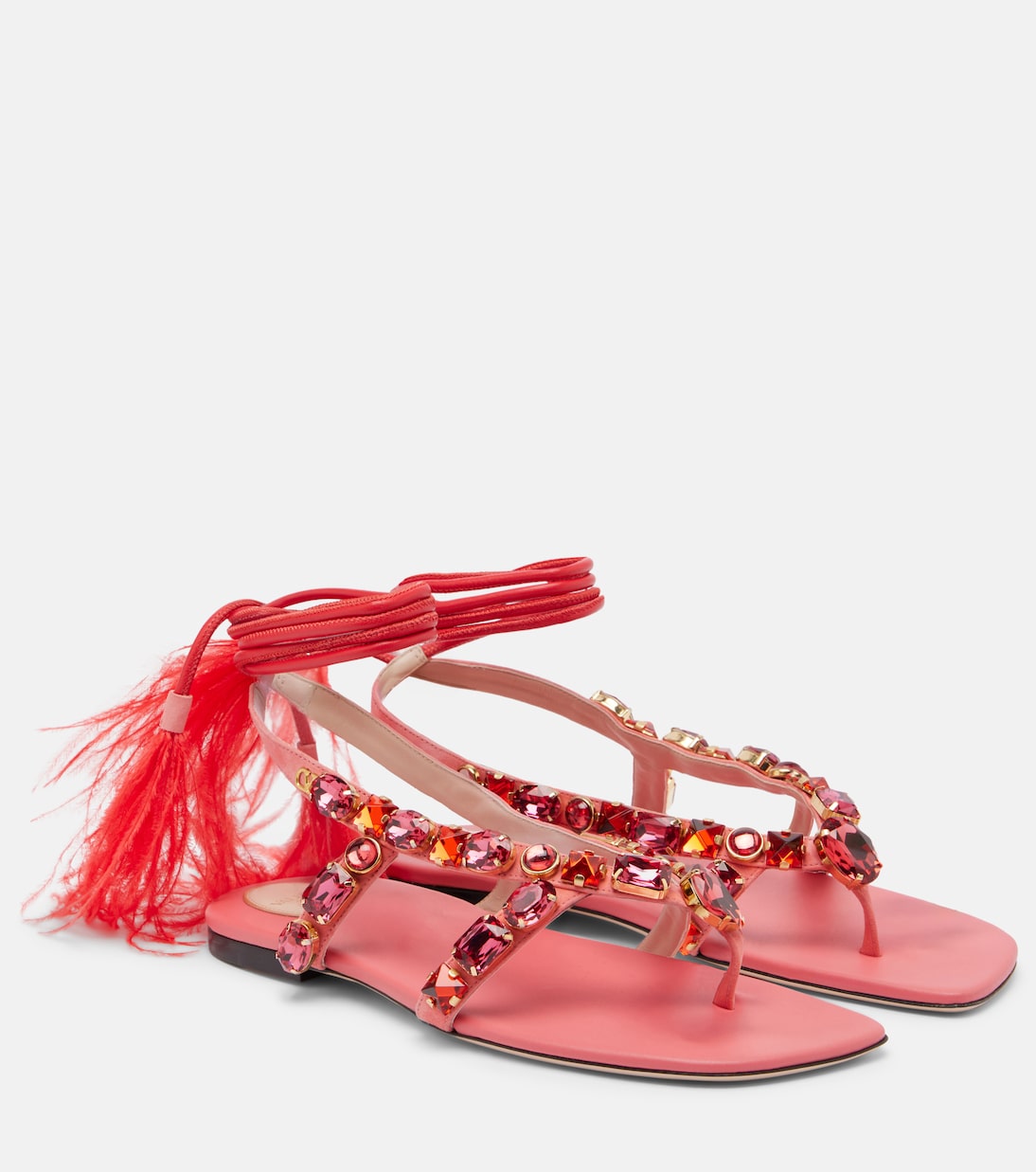 Sandalias de ante adornadas | Valentino Garavani