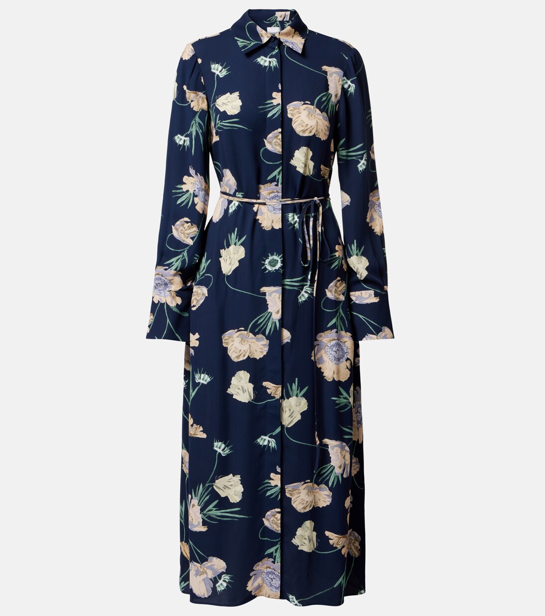 Bedrucktes Hemdblusenkleid | Erdem