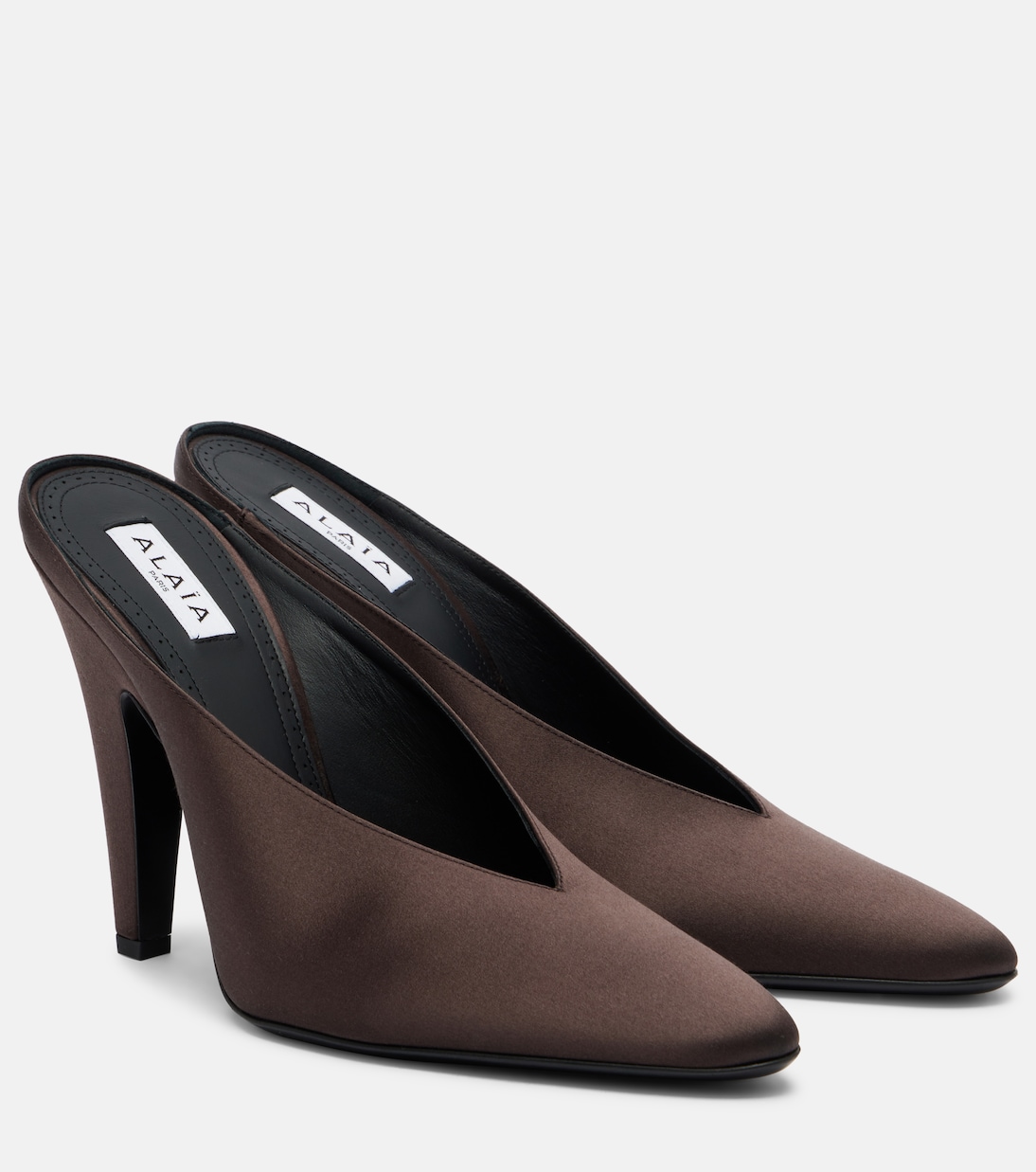 Cone satin mules | Alaïa