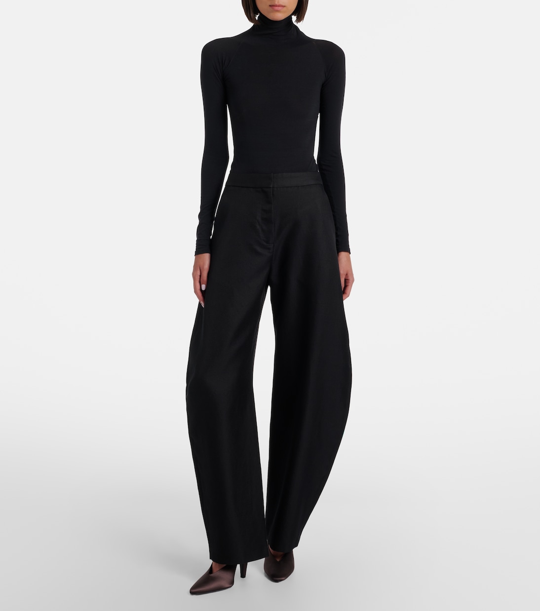 Cone satin mules | Alaïa
