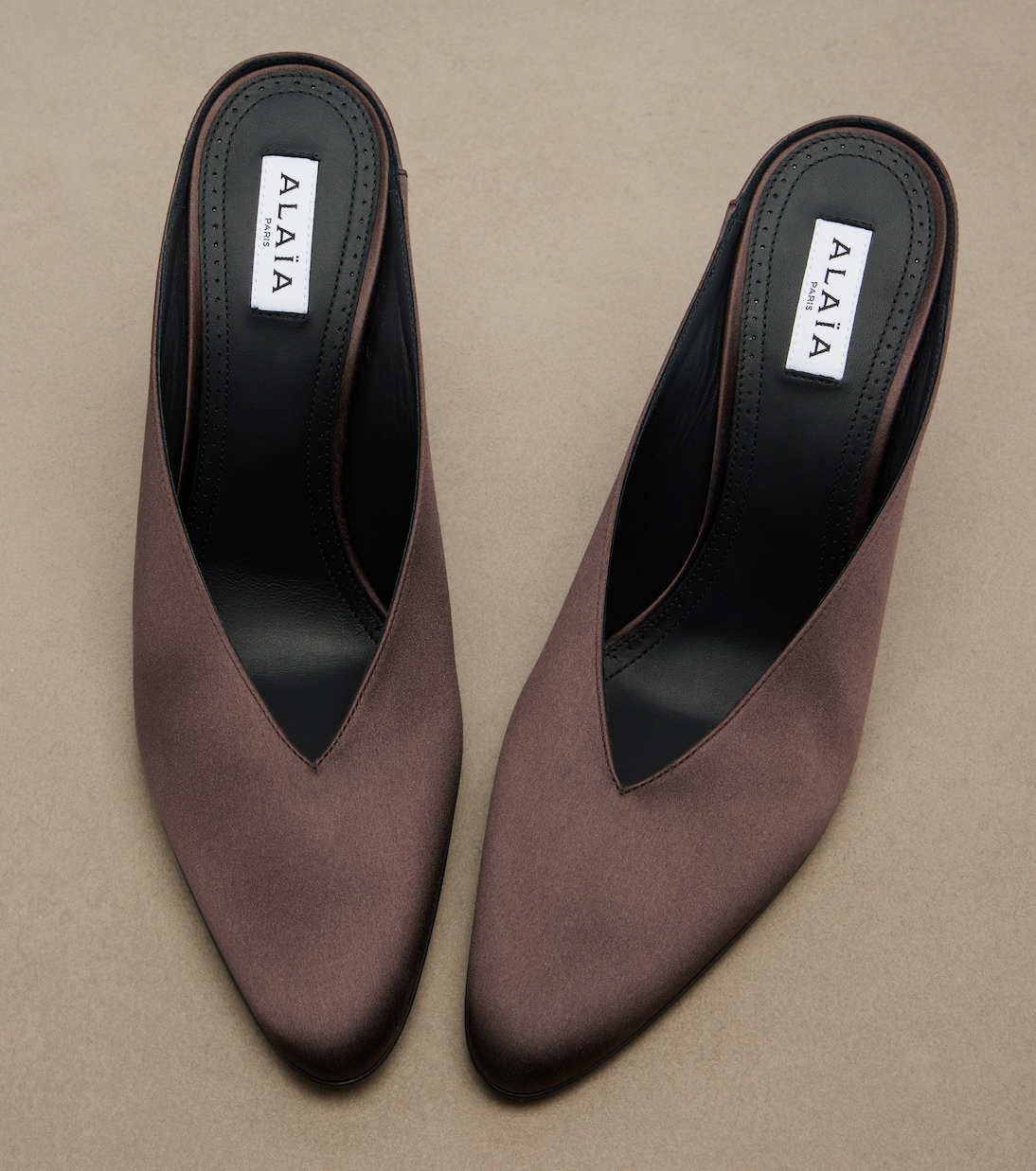 Cone satin mules | Alaïa
