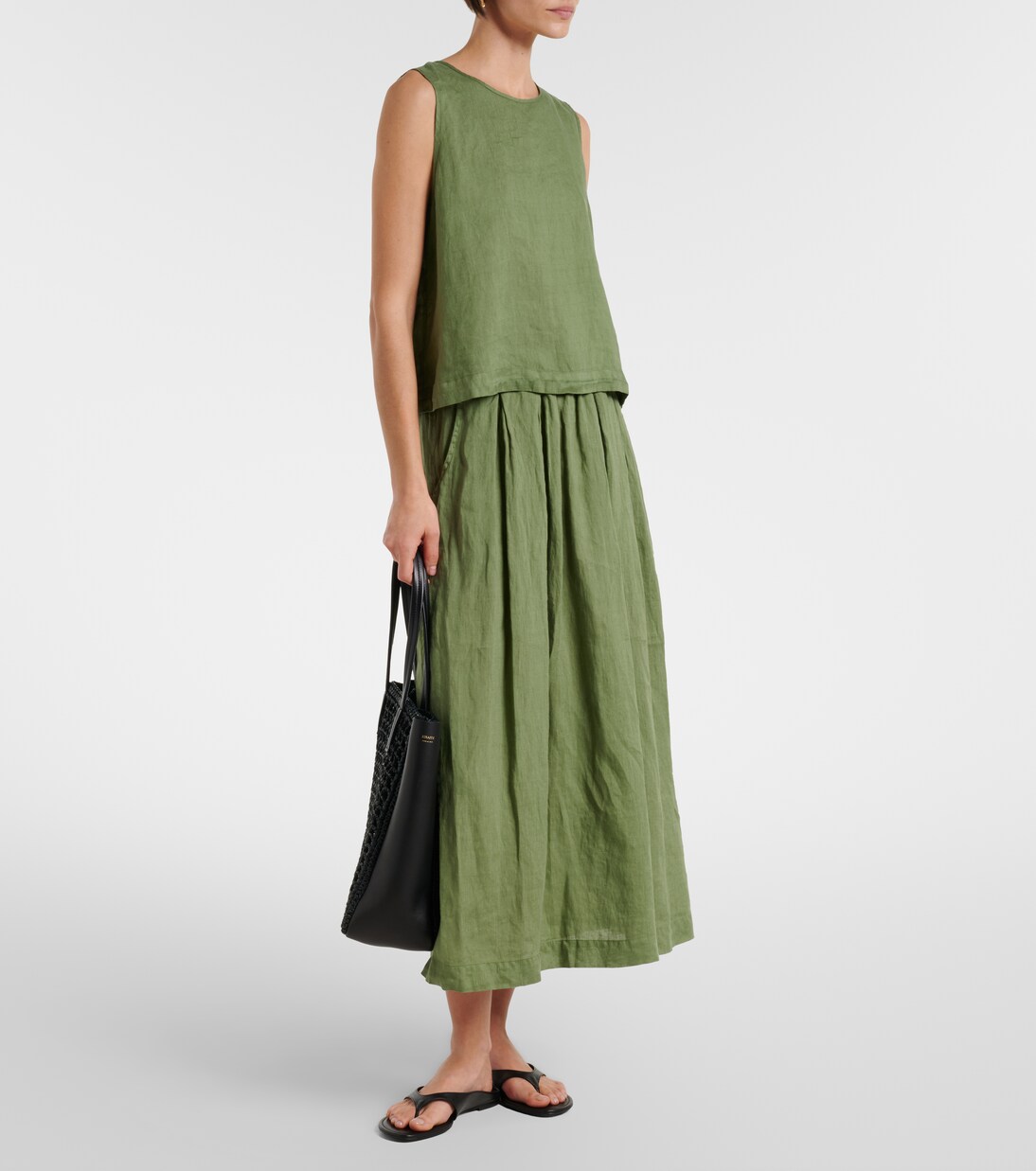 Maxine linen top | Velvet